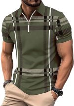 Men's Classic Contrast Stripe Polo Shirt | Corporate Uniform | Private Label Available - Image 2